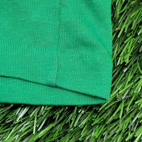 Vintage 80s MOD Striped Crop-Top Shirt Women Large 20x21 USA - Picture 13 of 15